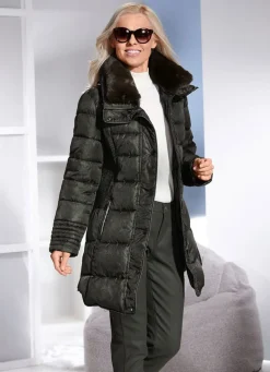 Damen Mona Winterjacken<Jacke mit Reptildessin