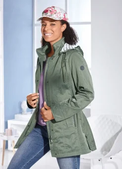 Damen Mona Übergangsjacken|Funktionsjacken<Jacke mit Schub- und Reißverschlusstaschen