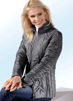 Damen Mona Winterjacken|Übergangsjacken<Jacke mit seitlicher Längssteppung