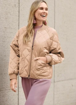 Damen Mona Übergangsjacken<Jacke mit trendgenauem Rautenstepp