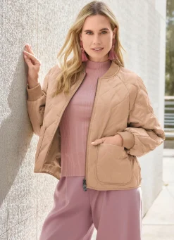 Damen Mona Übergangsjacken<Jacke mit trendgenauem Rautenstepp