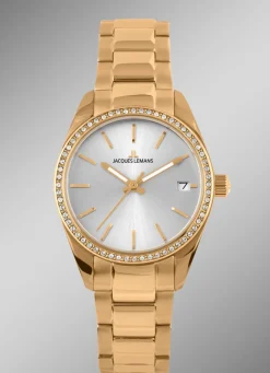 New Jacques Leman Quartz-Damenuhr Damen Quarzuhren
