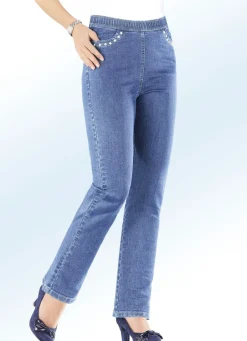 Damen Mona Schlupfhosen|Lange Hosen<Jeans in komfortabler Schlupfform