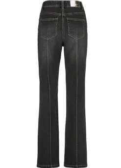 Damen Mona Lange Hosen|Jeans<Jeans mit abgesteppten Biesen