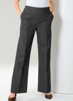 Damen Mona Schlupfhosen|Jeans<Jeans mit leicht ausgestellter Beinweite