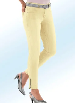 Damen Mona Lange Hosen|Jeans<Jeans mit modischen Reißverschlüssen