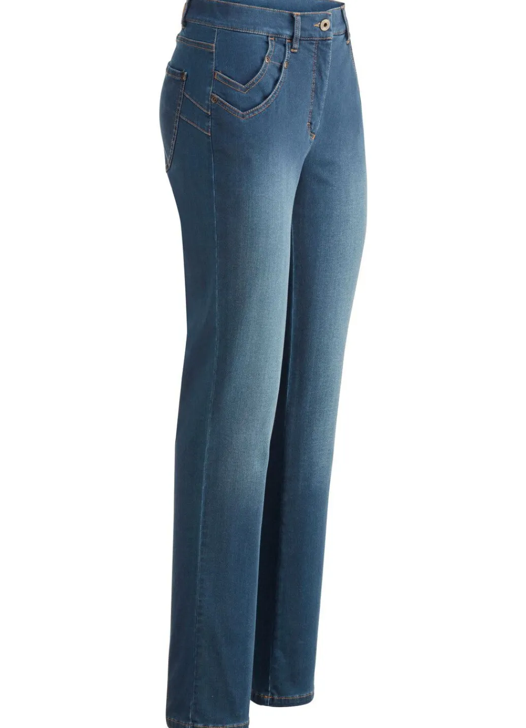 Damen Mona Lange Hosen|Jeans<Jeans mit raffinierter Taschenlösung