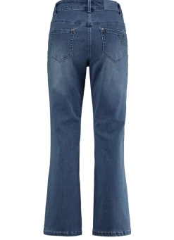 Damen Mona Lange Hosen|Jeans<Jeans mit trendigen Ziernieten