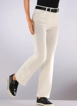Damen Mona Lange Hosen|Jeans<Jeans mit weitem Beinverlauf