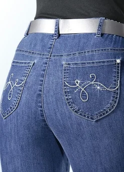 Damen Mona Jeans<Jeans mit weiterem Bundumfang