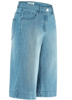 Damen Mona Shorts|Lange Hosen<Jeans-Bermudas in 5-Pocket-Form