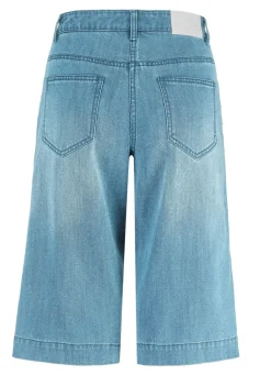 Damen Mona Shorts|Lange Hosen<Jeans-Bermudas in 5-Pocket-Form