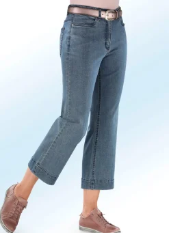 Damen Mona Shorts|Culotten<Jeans-Culotte in 5-Pocket-Form