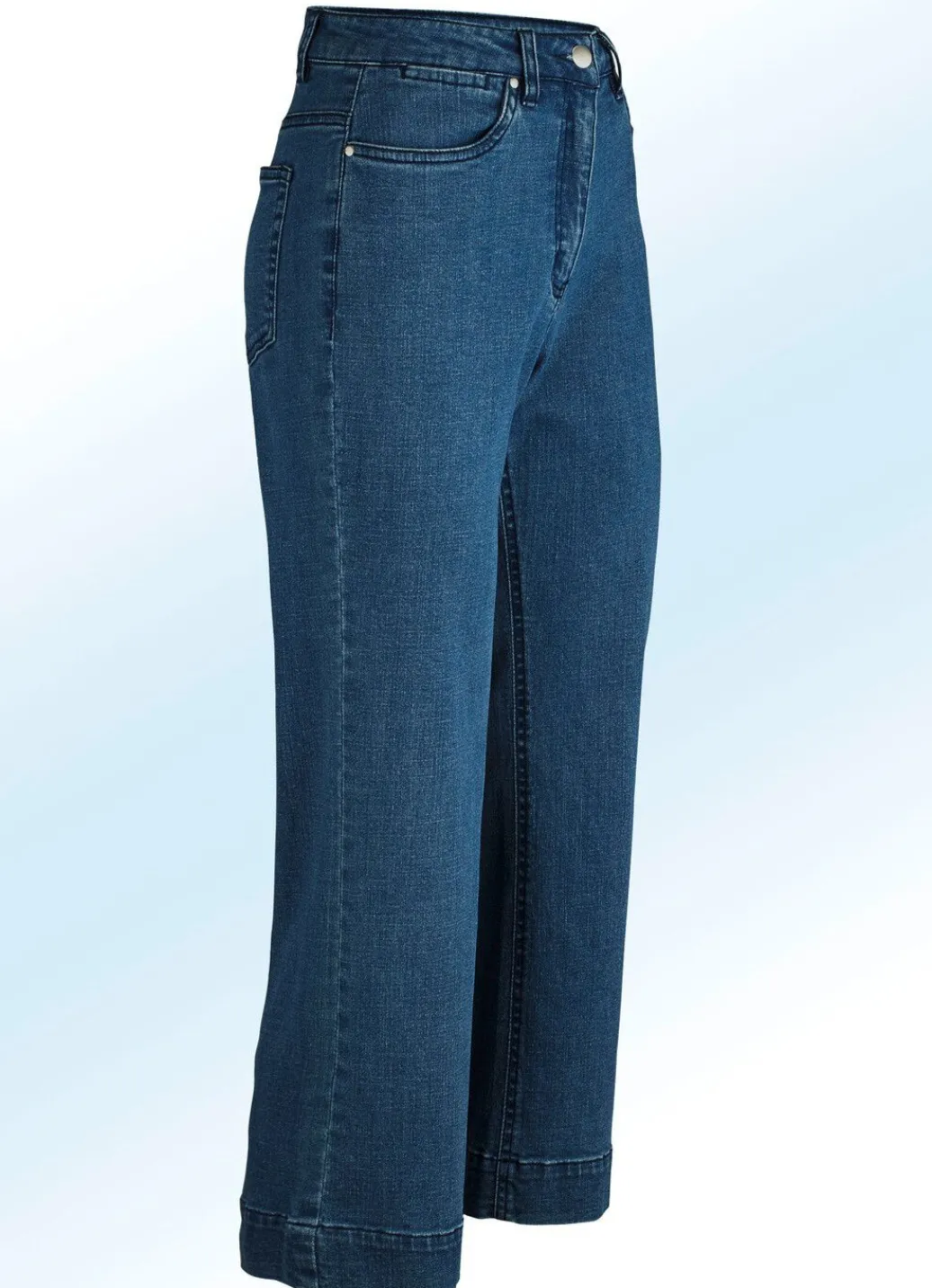 Damen Mona Shorts|Culotten<Jeans-Culotte in 5-Pocket-Form