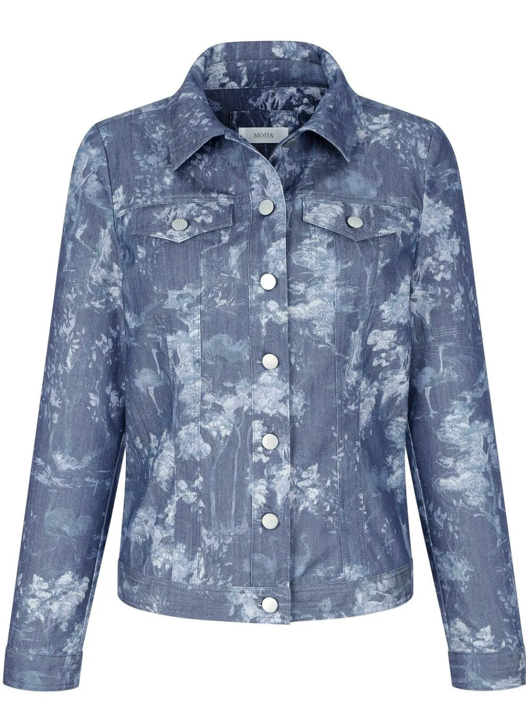Damen Mona Übergangsjacken<Jeansjacke mit Knopfleiste