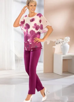 Damen Mona Schlupfhosen|Lange Hosen<Jerseyhose in 9 Farben