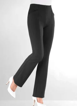 Damen Mona Schlupfhosen|Lange Hosen<Jerseyhose mit ausgestellter Fußweite