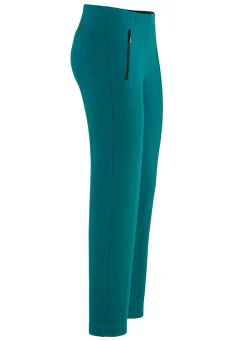 Damen Mona Schlupfhosen<Jerseyhose mit Reißverschluss-Taschen