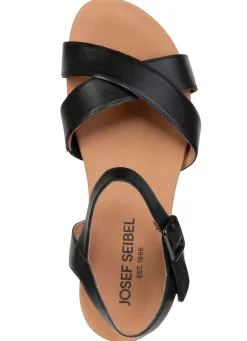 Best Josef Seibel, leichte Damen-Sandalen, Weite G, aus Leder Damen Sandalen