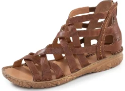 New Josef Seibel, sommerliche Damen-Sandalen, Weite G, aus Leder Damen Sandalen