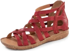Discount Josef Seibel, sommerliche Damen-Sandalen, Weite G, aus Leder Damen Sandalen