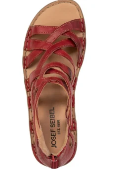 Discount Josef Seibel, sommerliche Damen-Sandalen, Weite G, aus Leder Damen Sandalen