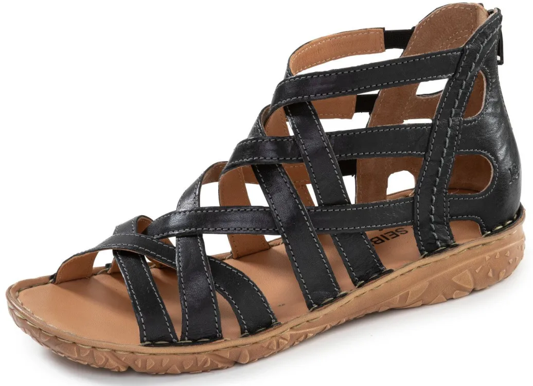 Sale Josef Seibel, sommerliche Damen-Sandalen, Weite G, aus Leder Damen Sandalen