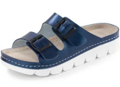 Discount Klassische Damen-Pantoletten, mit verstellbaren Schließen Damen Pantoletten