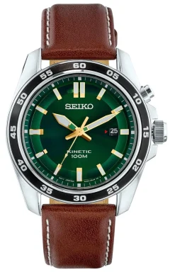 Clearance Klassische Kinetic-Quartz-Herrenuhr Herren Quarzuhren