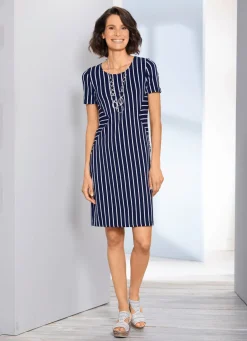 Damen Mona Sommerkleider|Freizeitkleider<Kleid in angesagter Streifenoptik