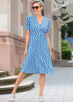 Damen Mona Sommerkleider|Freizeitkleider<Kleid in raffinierter Wickeloptik