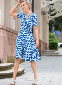 Damen Mona Sommerkleider|Freizeitkleider<Kleid in raffinierter Wickeloptik