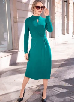 Damen Mona Freizeitkleider<Kleid in toller Wickeloptik