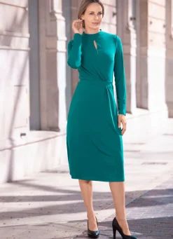 Damen Mona Freizeitkleider<Kleid in toller Wickeloptik