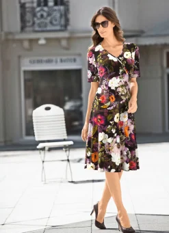 Damen Mona Sommerkleider|Freizeitkleider<Kleid in Wickeloptik