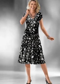 Damen Mona Sommerkleider|Freizeitkleider<Kleid in Wickel-Optik