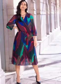 Damen Mona Freizeitkleider<Kleid mit Bindegürtel