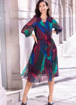 Damen Mona Freizeitkleider<Kleid mit Bindegürtel