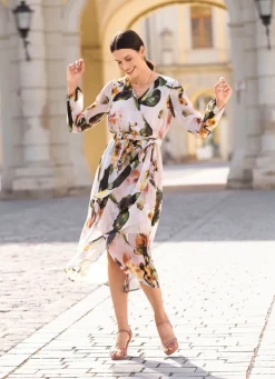 Damen Mona Sommerkleider|Freizeitkleider<Kleid mit Bindegürtel