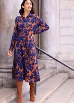 Damen Mona Freizeitkleider<Kleid mit Bindegürtel