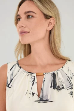 Damen Mona Sommerkleider|Freizeitkleider<Kleid mit Gehschlitz