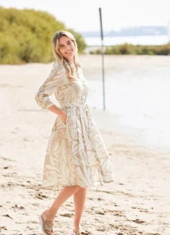 Damen Mona Sommerkleider|Freizeitkleider<Kleid mit Hemdkragen