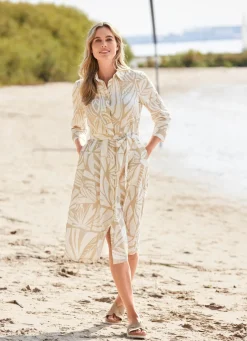 Damen Mona Sommerkleider|Freizeitkleider<Kleid mit Hemdkragen