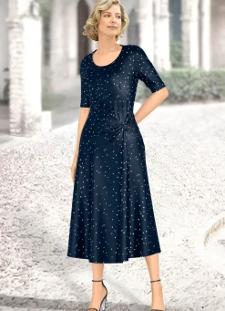 Damen Mona Abendkleider|Abendmode<Kleid mit Knoten-Optik