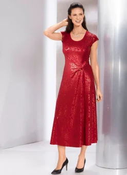 Damen Mona Abendkleider|Basics<Kleid mit raffinierter Knotenoptik