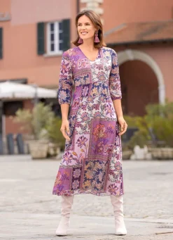 Damen Mona Freizeitkleider<Kleid mit tollem Dessin