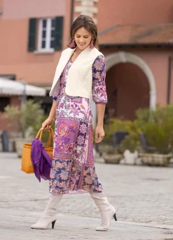 Damen Mona Freizeitkleider<Kleid mit tollem Dessin