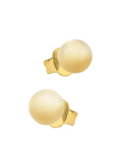 New Kleine aber feine Kugel-Ohrstecker aus Titan Damen Ohrschmuck|Modeschmuck