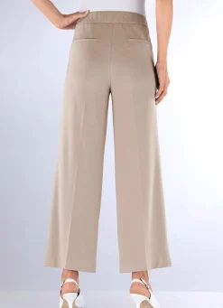 Damen Mona Lange Hosen<Knöchellange Hose mit weitem Bein