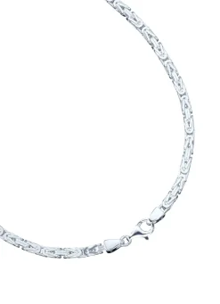 Discount Königsketten-Garnitur aus Silber Herren Halsketten|Armbänder